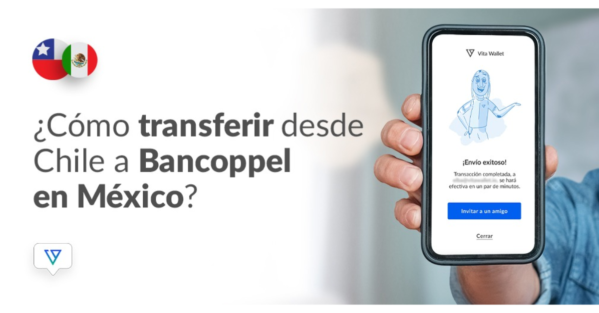 Transfiere desde Chile a una cuenta en BanCoppel de México