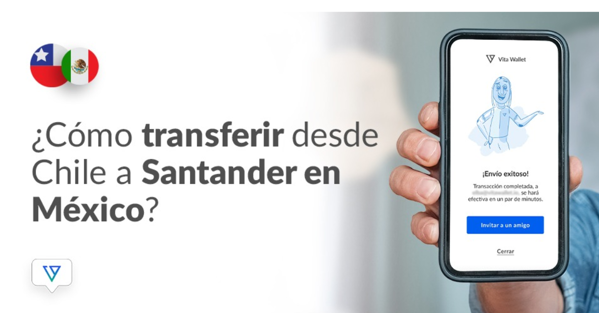 Así puedes enviar dinero desde Chile a Santander de México