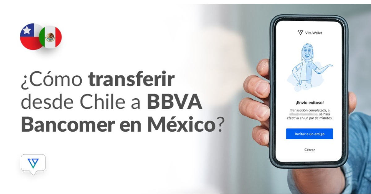 Envía dinero de Chile a una cuenta en BBVA de México