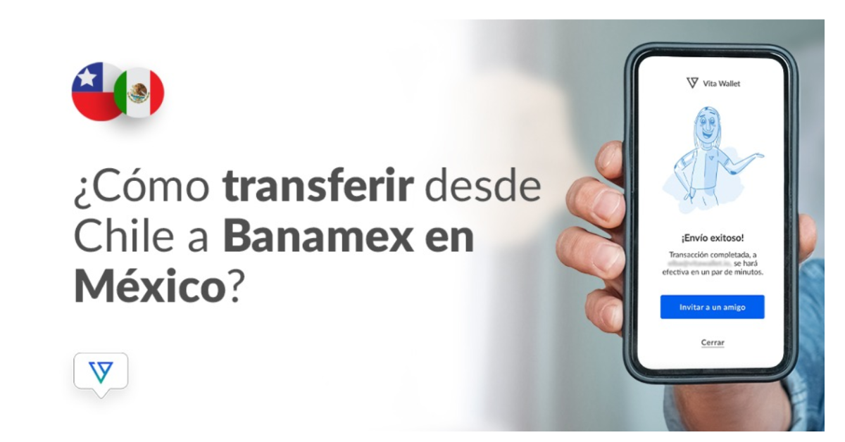 Así de rápido es transferir a una cuenta de Banamex desde Chile