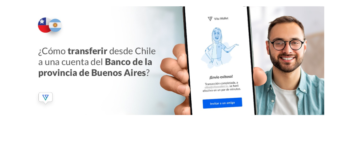 Manda dinero desde Chile a una cuenta del Banco de Buenos Aires