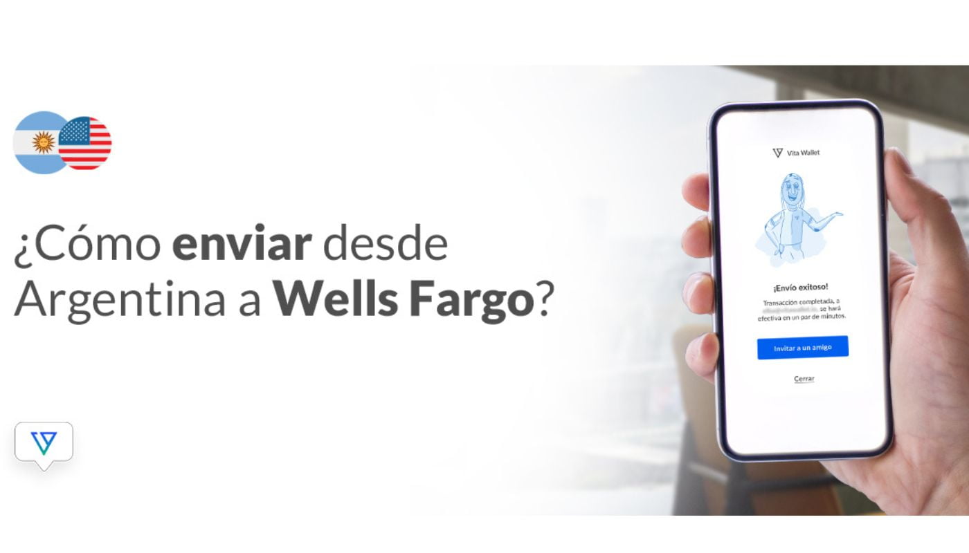 Transfiere dinero desde Argentina al Wells Fargo